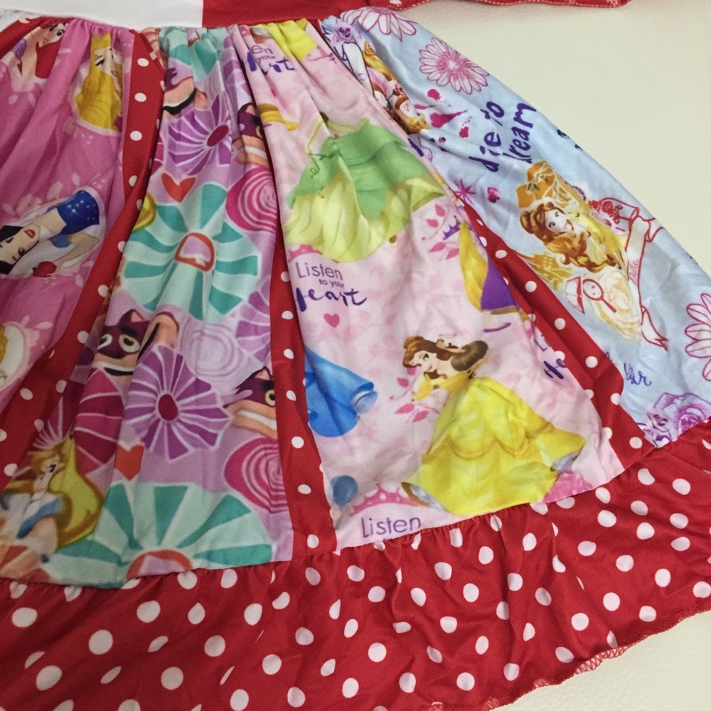 Princess cute twirl dress Ariel Belle Aurora - Picture 8 of 8